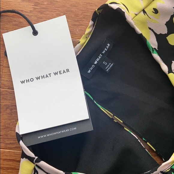 SOLD NWT Who what Wear floral babydoll dress - Picture 11 of 13